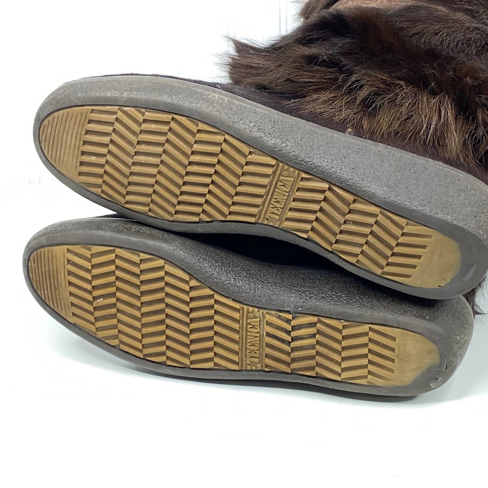 Tecnica Apres Ski Goat Hair Fur Boot Snow Winter 9 - Picture 9 of 12